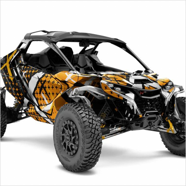 X-Design Orange XL Version for Can-Am Maverick R 2 Doors